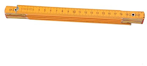 Mètre pliant de menuisier portable 100 cm