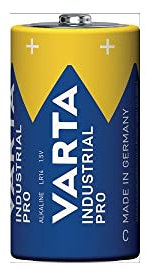 VARTA Industrial Battery, Alkalina, LR14 C, 1.5 V, CAJA, Pack of 20, Multi-Colour, One Size