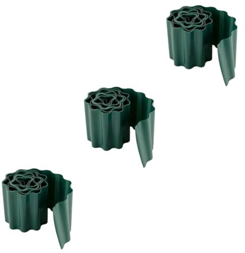 BESPORTBLE 3st Gartenzaun Dekollete Verschluss Idyllischer Zaun Ramen-schüssel Für Den Haushalt Schneidrad Füllstoffe Basen Barriere- Würfel Anlage Valentine Abstandsperlen Green Plastik