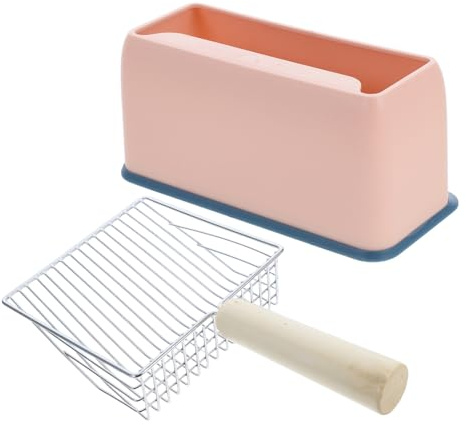 Toyvian Pelle à Litière pour Chat avec Long Manche Nettoyage Facile Bacs à Litière Adaptée Et Pellets De Pin