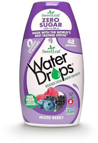 SweetLeaf - Bacca mista di gocce d'acqua - 1.62 Florida. oncia.