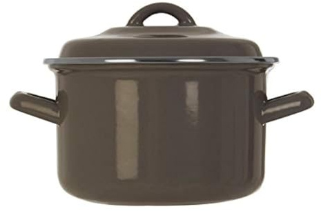 Premier Housewares 0104573 Porter gryta med lock, emalj, 2 liter