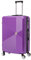 Flymax 29 Large Suitcases on 4 Wheels Lightweight Hard Shell Luggage Durable Check in Hold Luggage Built-in 3 Digit Combination Purple 106L