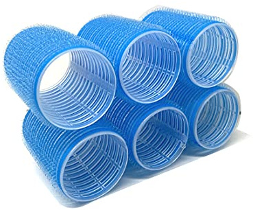 Colors Self Grip Hair Roller Curler Holding Large Size – 6PC