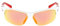 Nike Sun Unisex Skylon Ace 22 Sonnenbrille, White/Grey RED Mirror, One Size