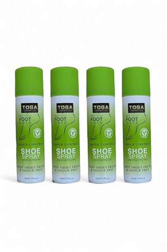 Anti odour Control Sneaker Fresh Anti Smell Shoe deodorant Spray 150ml (PACK OF 4) Anti Bacterial Formula