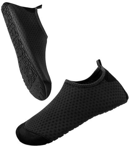 AUFIKR Chaussures Aquatiques à séchage Rapide pour la Plage, la Natation, Le Surf et la Piscine, Le Camping