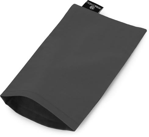Yoga Studio Augen-Kissenbezug, 12 x 23 cm, Yoga-Kissenbezug für Spa oder Massagetherapeuten (Graphitgrau)