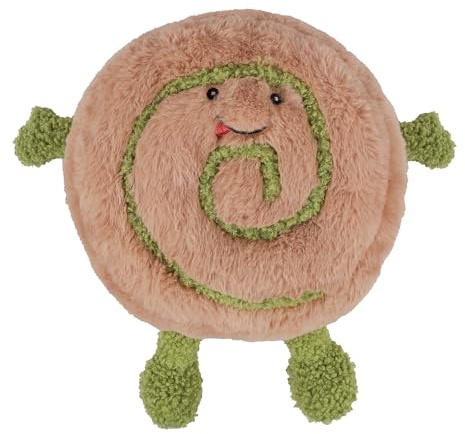 Rosewood Papa Pesto Pinwheel Dog Toy – Soft & Cuddly Plush Toy Character with Boucle Details, Engaging Squeaker, Comfort Toy for Snuggles and Play