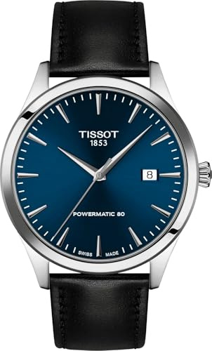 Tissot Classic Dream 40mm, Swiss Automatic Watch for Men, Stainless Steel Case, Blue Dial, T1584071604100