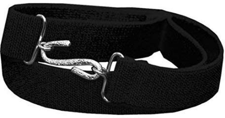 Kids Belts For Boys and Girls Elastic Adjustable Snake Belt (Black)