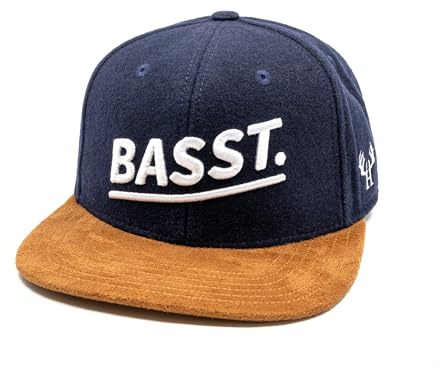 Du Hirsch Bayerisches Snapback Cap Basst Dunkelblau Filz One Size