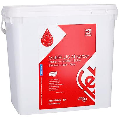 febi bilstein 174815 MultiPLUS Absorber für Öle und weitere flüssige Chemikalien, 10 l