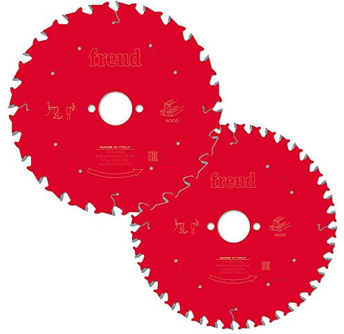 Freud PRO - Juego de 2 hojas de sierra circular (190 mm, 190 mm, 30 mm)