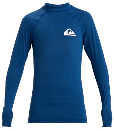 Quiksilver Everyday - Langärmliges Surf-T-Shirt mit UPF 50 für Jungen 8-16 Blau