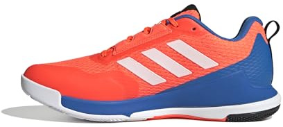 adidas Herren Novaflight 2 Indoor Shoes, Team Solar Orange/Zero Metalic/Bright Royal, 48 2/3 EU