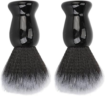 Spazzola per Barba Morbida Ad Asciugatura Rapida, Rimozione Residui, Impugnatura Ergonomica, Adatta a Tutti, Spazzola per Schiuma Uomo di Animali Finti per Schiumare la Barba