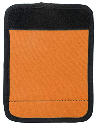 ERYUE Il Robusto Rivestimento della Maniglia del Bagaglio in Neoprene Aggiunge Comfort, Identifica la Valigia, Copertura Universale della Maniglia per un Facile Trasporto, 1 Pezzo (arancione
