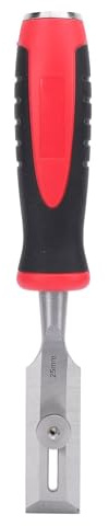 Formón Para Carpintería De Acero CRV, Cincel Plano Limitable Para Trabajo En Madera - Alta Dureza Y Precisión, Mango Cómodo De TPR, Ideal Para Tallado Y Carpintería Profesional
