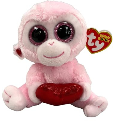 Ty Beanie Boo's Valentine Gigi Monkey 15cm
