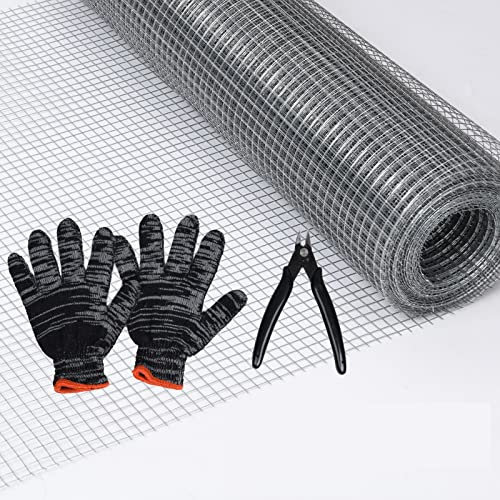 Rodent Mesh Galvanized Chicken Wire Metal Mesh Roll Rat Proof Kit 6Mx50cm