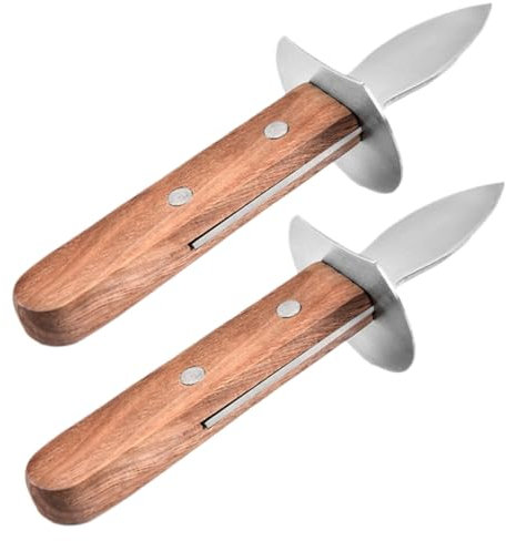 MAGICLULU 2stücke Austernschneider Aus Austernöffner Ergonomischem Griff Für Muschelöffnungen Und Küchengebrauch