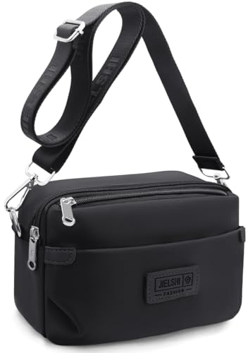 REETEE Bolso Bandolera Pequeño Mujer Casual Impermeable Con Correa Ajustable - Cruzado de Hombro Para Viajar, Escuela