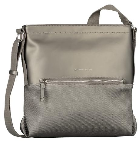 TOM TAILOR Erin Damen Umhängetasche Crossbody Bag Mittelgroß Grau