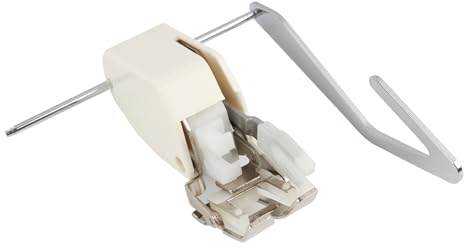 Pied Double Entraînement Universel, Pied de Biche Machine a Coudre, Pied Presseur Machine à Coudre, Pied Surjeteuse pour Machine à Coudre, pour Quilting, Tissus Délicats, Guide Couture matelassage
