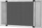 Mosquitera extensible de aluminio blanco, Mosquitera fija extensible color blanco adaptable a ventanas, anti-insectos (mosquitos o moscas) (50x70-130)