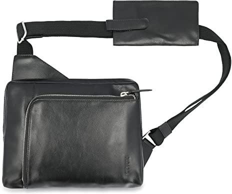 Picard Herren Cross-Body Umhängetasche BUDDY aus Echtleder Klein | mit Reißverschluss | Cross-Body Umhängetasche | Alltag, Ausgehen