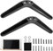 TV Stand Base Pedestal Feet for TCL 32 40 49 50 55 Inch Television Feet Compatible with Roku /Lg/Sharp/Samsung/Hisense/Roku Universal TV Base Pedestal Feet with Screws Anti-Scratch Pad Easy to Install