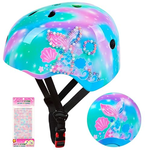 MHJY Fahrradhelm Kinder Jungen und Mädchen, Verstellbarer Kinderhelm 3-5-8-14 Jahre Baby, Geeignet für Laufrad, Roller, Skateboard & Fahrrad
