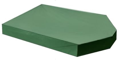 NINMORTH Copertura impermeabile per sabbiera a forma di barca, in tessuto Oxford, per tavoli da gioco e giardino, 160 x 113 x 22 cm, confezione da 1