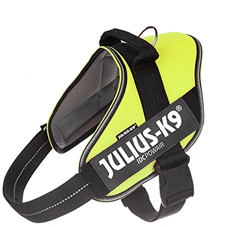 JULIUS K-9 Hundegeschirr, Neon, 2XL/3
