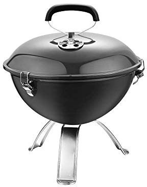 Bärbar Kolgrill Kolgrill Utegrill Utomhusgrill Kontroll Rundgrill Uteplats Bakgård Camping Stål Matlagningsgaller Gå var som helst (Färg: A) little surprise