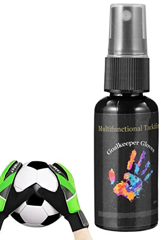 30ml Glove Glue, Torwarthandschuh-Gripbooster, Grip Spray Torwarthandschuhe, Antislip Sticky Spray, Football Grip Spray, Torwart Trainingsgeräte Zubehör, rutschfeste Latex Torwarthandschuhe