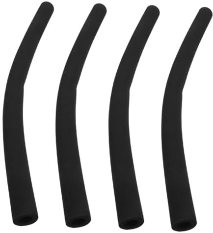 Vaguelly 4piezas Funda De Manillar para Cochecito Antideslizante Cubre Agarre para Carrito Carrito Color Negro