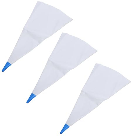 Pongnas Lot de 3 Tuiles Coulis Sac de Mortier de Maçonnerie Set PVC Matériel Résistant à la Déchirure de la Preuve de Perforation pour le Jointoiement Briquetage Carrelage avec Pointe