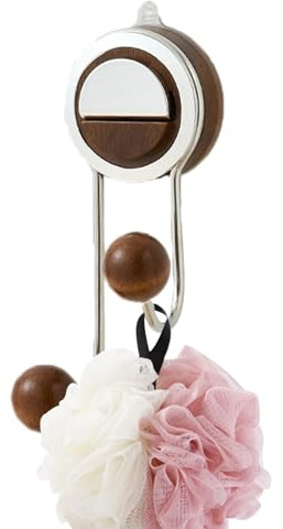 Bohany Ganchos con para ducha, soporte organizador, ganchos de sin taladro, para toallas, batas, llaves, paraguas, coronas, baños, duchas, ventanas, vidrio, sala de estar, puertas