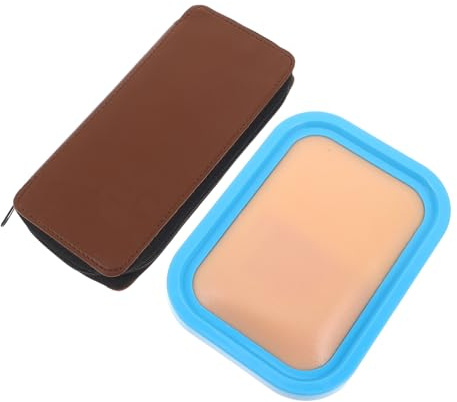 VERDANVERSE Dispositivo di Allenamento in Silicone per Principianti Simulato per Pratica di Iniezione Cuscinetto per Allenamento Puntura Strumento di Visualizzazione per Agopuntura
