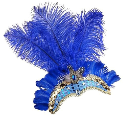 Karnevalshuvudpryd Festlig Fascinator Huvudprydnad | Maskerad Huvudprydnad Till Bröllop Fest Karneval Maskerad Cocktailparty