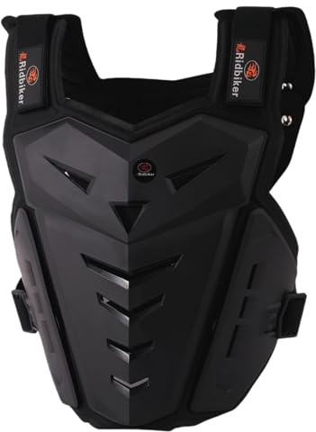 Motorcycle Vest Chest Protector Motocross Armor Body Vest Motorcycle Safety Gear Chest Guard Dirt Bike Riding Gear for Men Chest Armor
