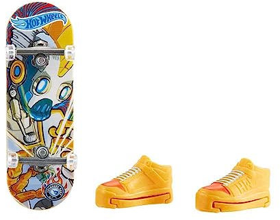 Hot Wheels Skateboard 9 Schuh 4 Spielzeugfahrzeug für Kinder ab 5 Jahren