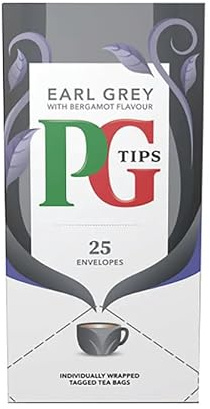 PG Tips Earl Grey Envelope Tea Bags (Pack of 25)