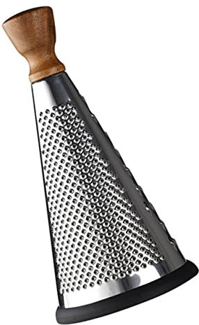 ABOOFAN Râpe Conique Râpe À Fromage De Cuisine À Fromage En Forme De Cône Multifonctionnelle À Chocolat Maison En Acier Inoxydable À e Avec Poignée