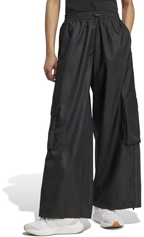Adidas Women's City Tech Utility Woven Cargo Pants, Black, X-Large