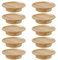 WIIYENA Elegante copa de vino de madera para servir aperitivos y postres sin ensuciar (10 piezas/M)