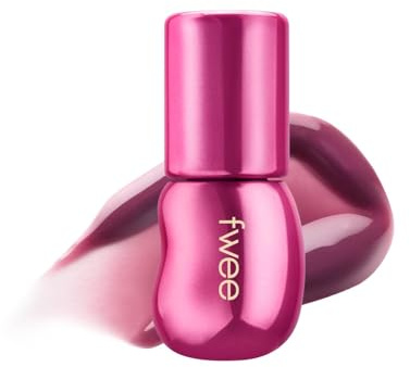 fwee 3D Voluming Gloss 70% (Rich) | Taro 70% | High Shine, Non-Sticky Lip Gloss for Makeup | Long-Lasting, Moisturizing Gel Formula | 30%, 70% Pigment Options | 5.3g