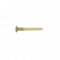 100 Vis Bois tête fraisée bombée fendue DIN95 Laiton - diamètre 2,5 mm - Longueur 20 mm